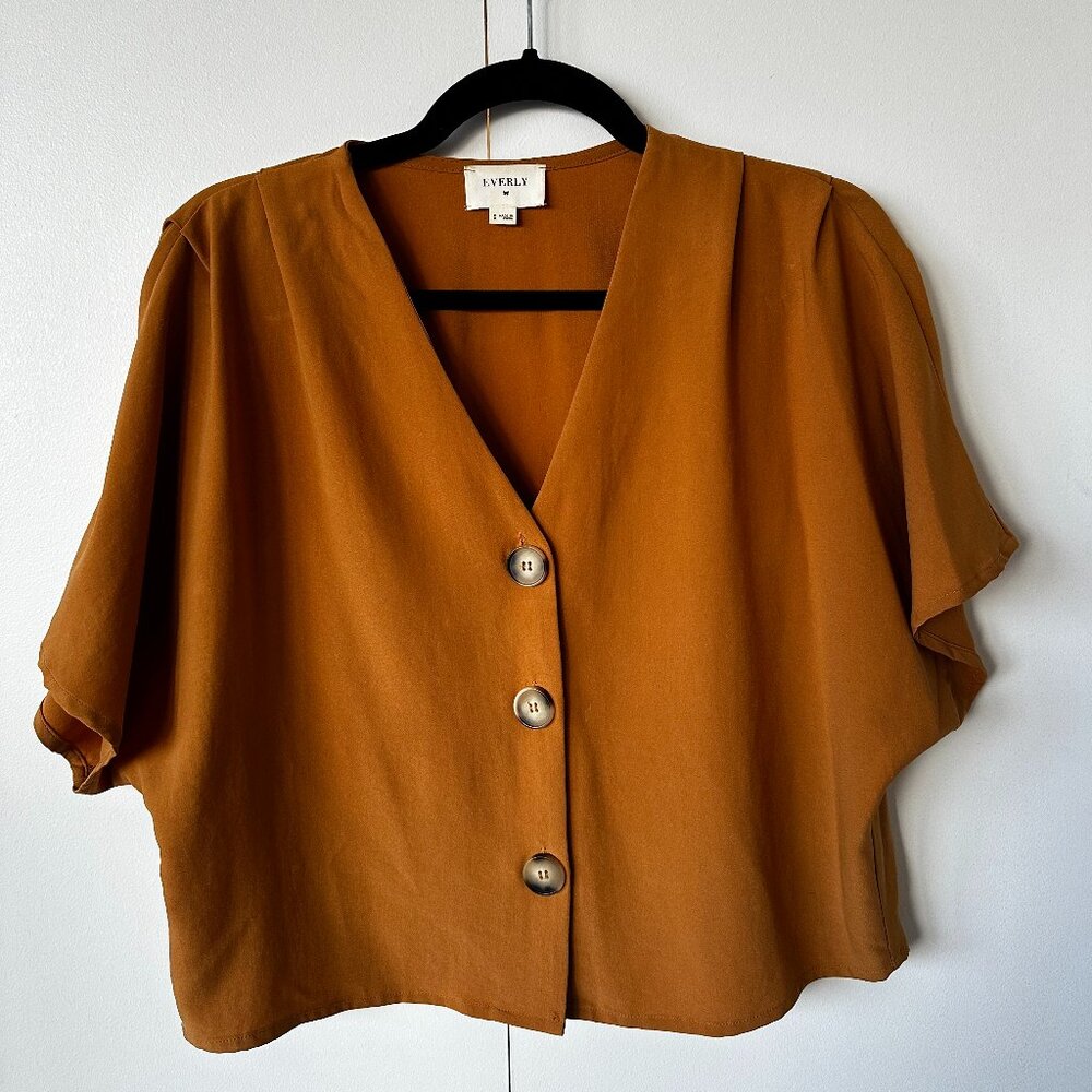 Every Flutter Sleeve Shirt